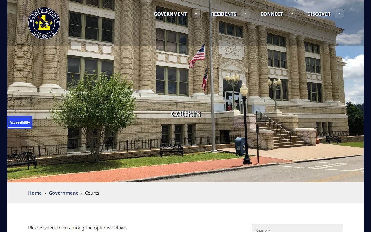 Walker County court records after arrest court links